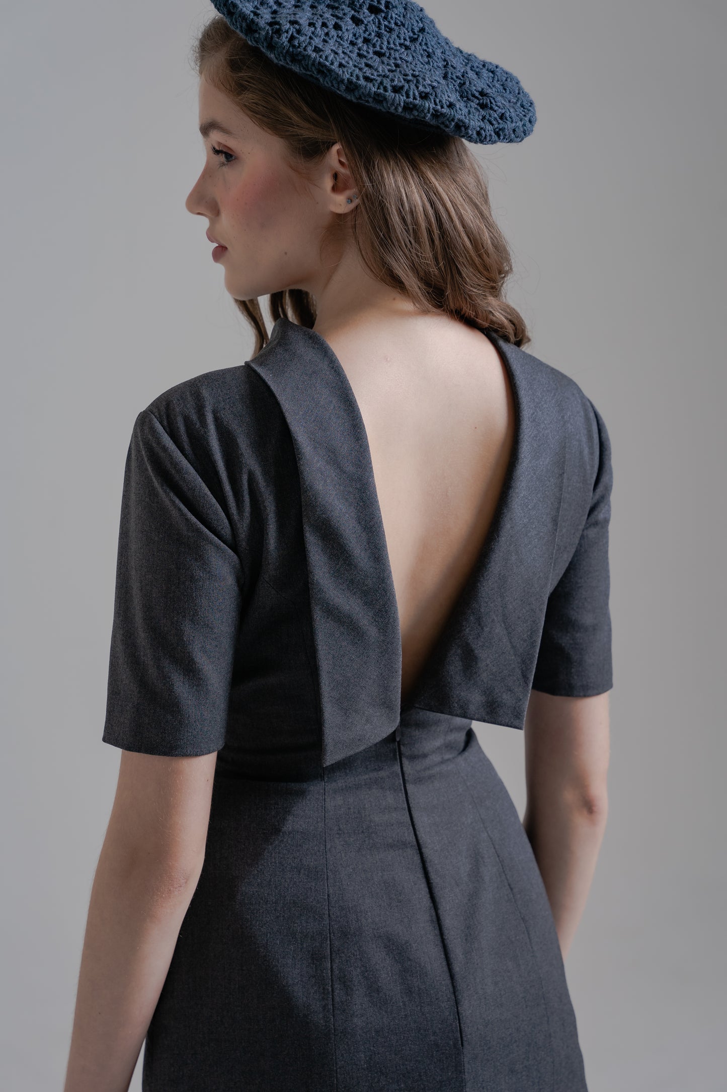 Classic Beret Grey