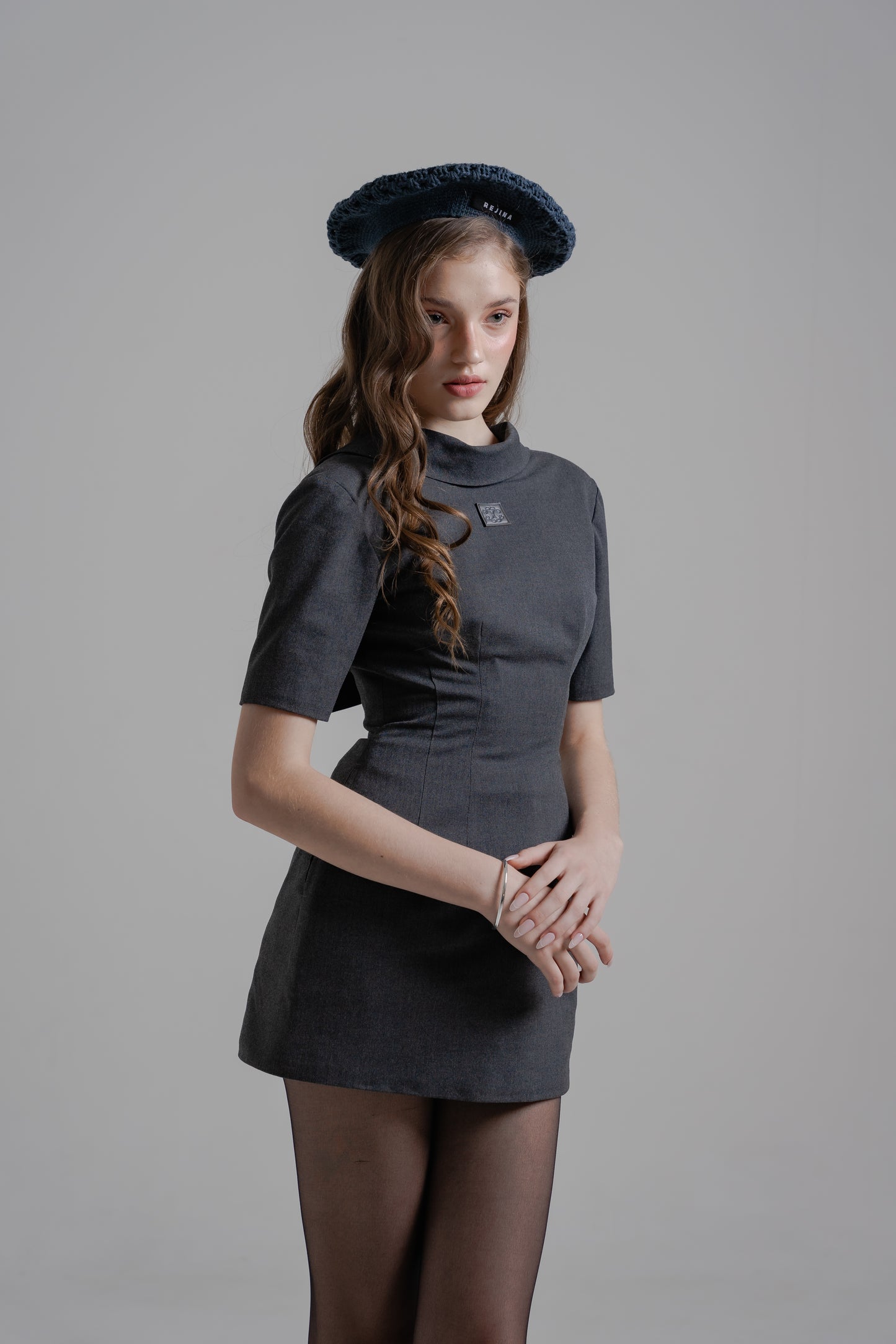 Classic Beret Grey