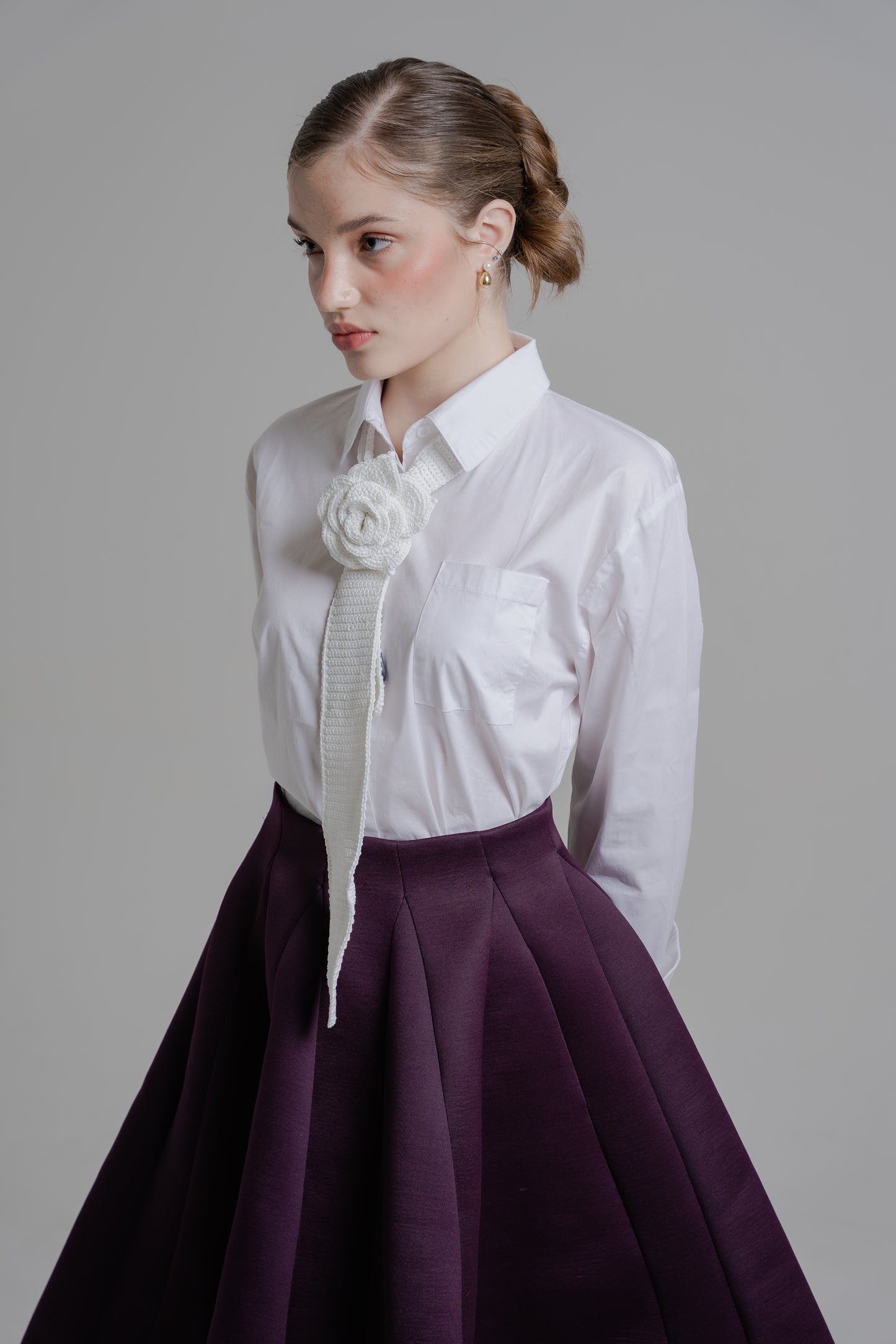 REJINA Classic White Shirt