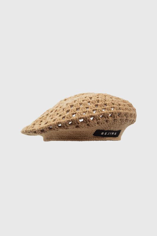 Classic Beret Beige