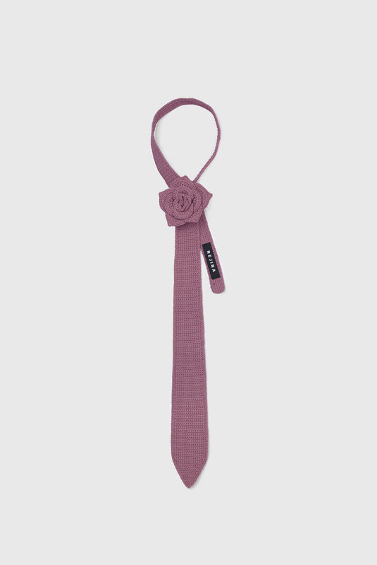 Rosette Tie in Pink