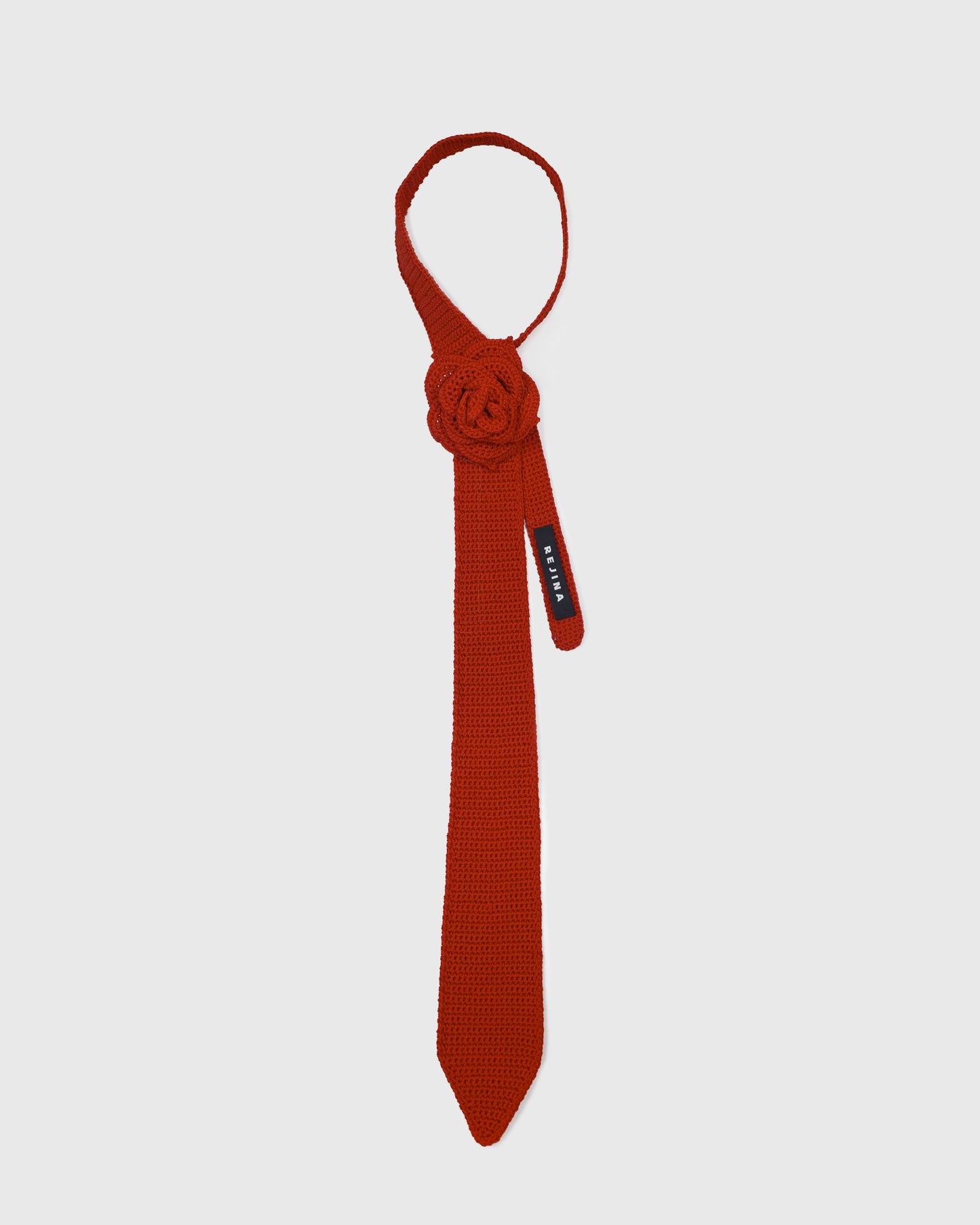 Rosette Tie in Red