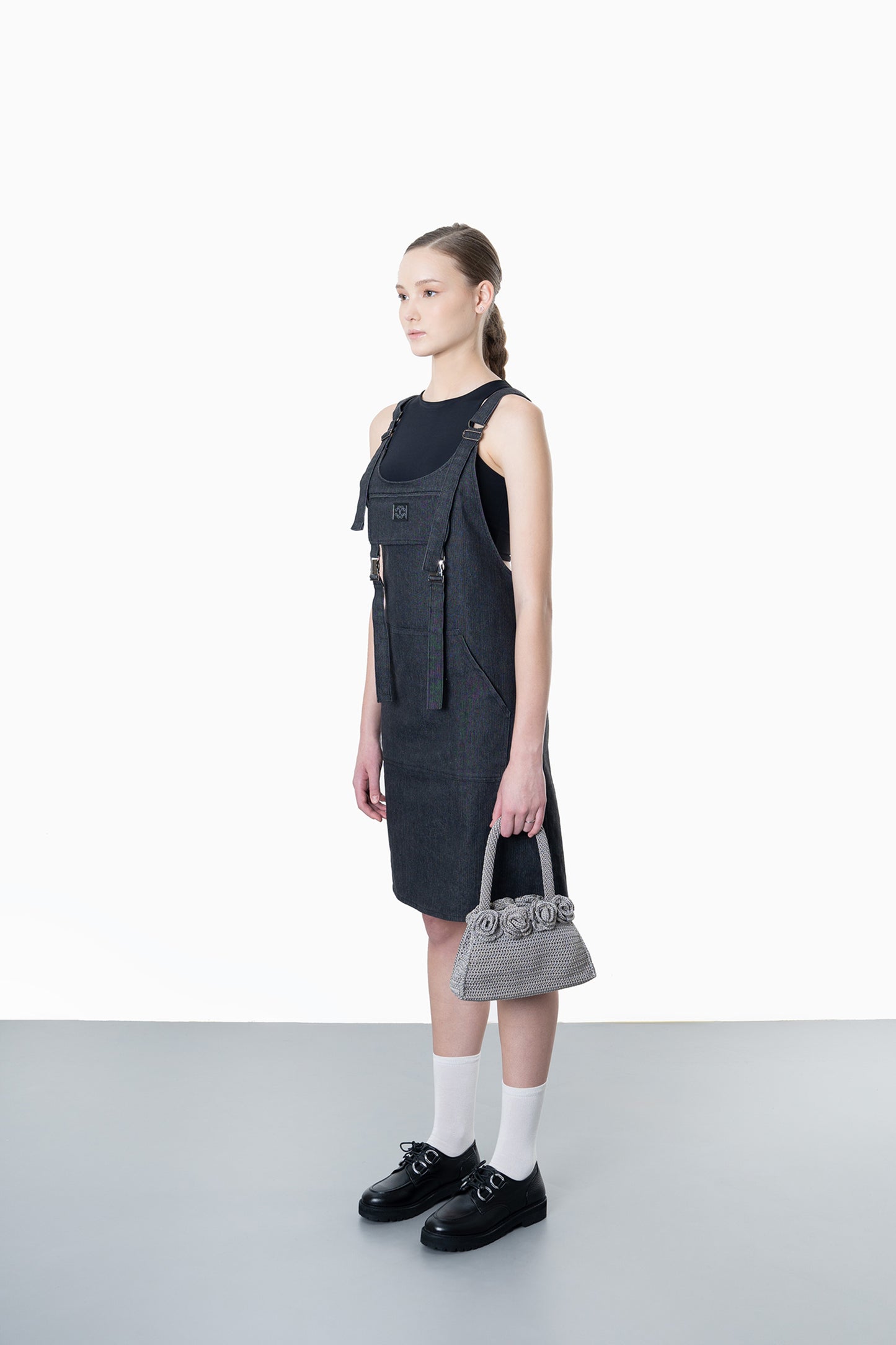 Rory Pinafore in Black