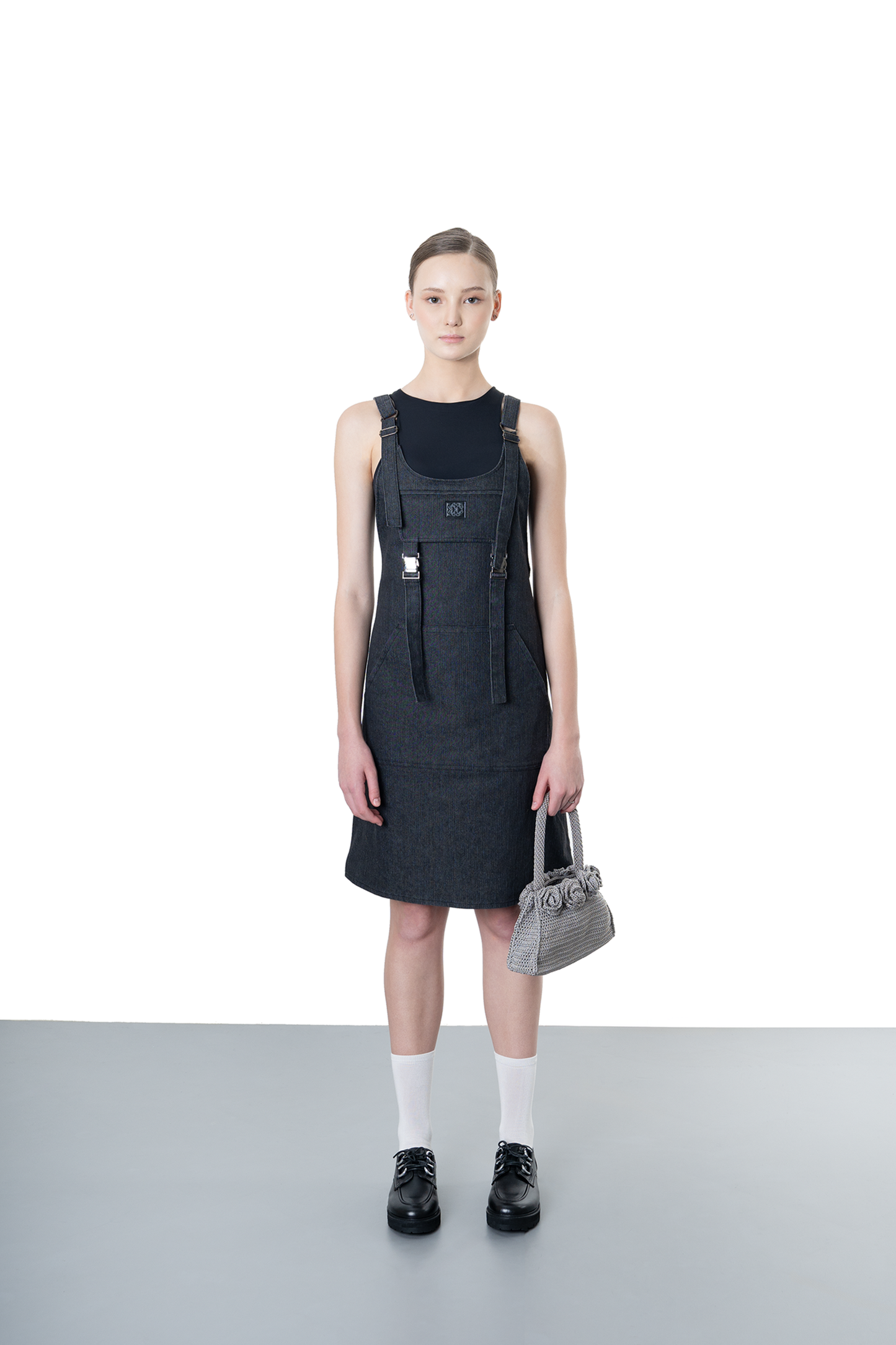 Rory Pinafore in Black