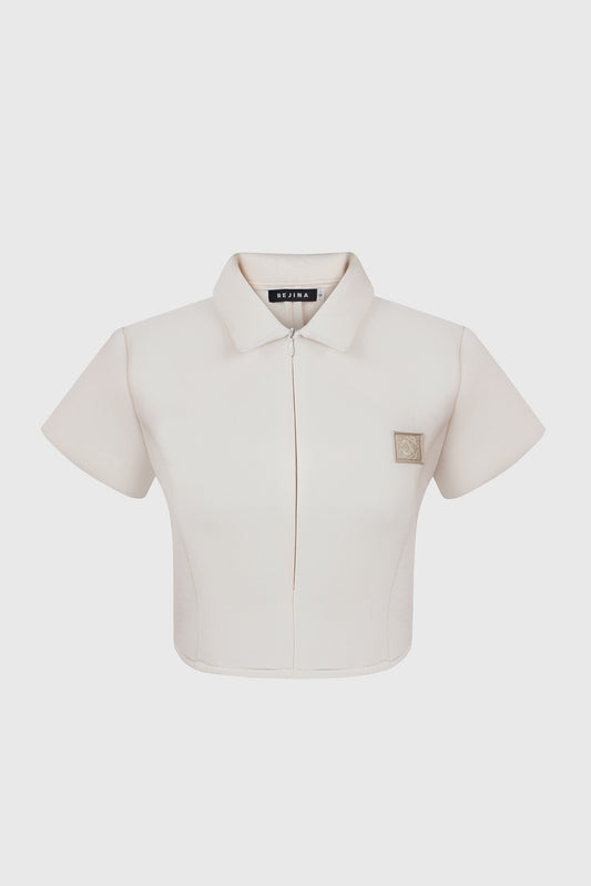 Harper Top in Ivory