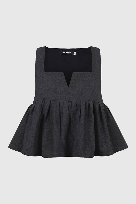 Jenna Top in Grey