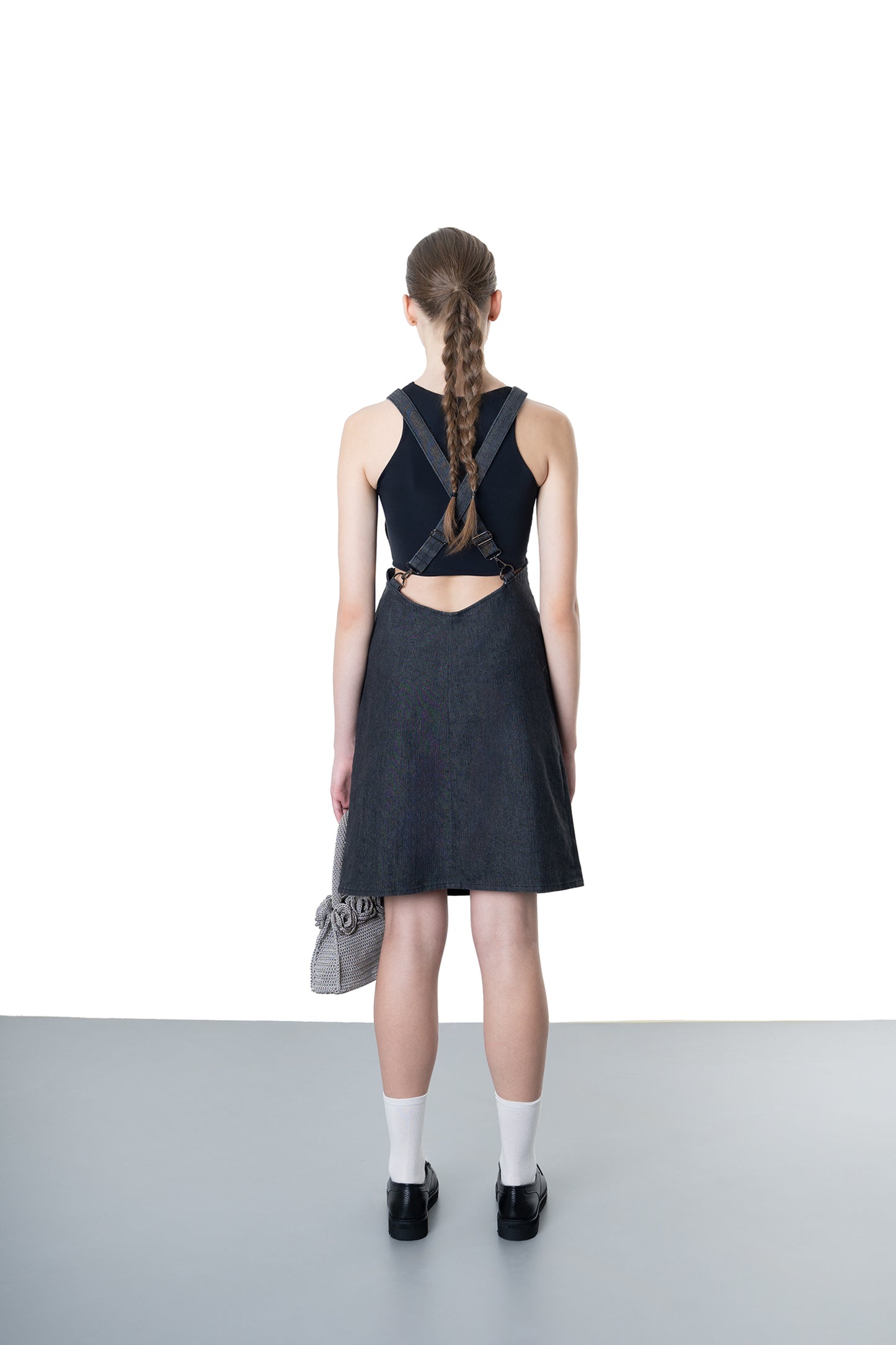 Rory Pinafore in Black